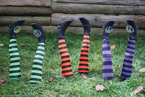 Witch Legs Yard Stakes (Pair) 6606A