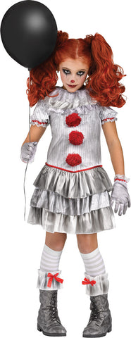 Carnevil Clown Girls Costume