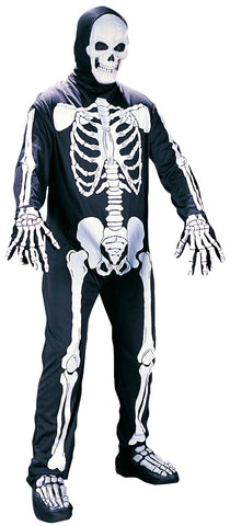 Skeleton Jumpsuit Adult Costume 3240