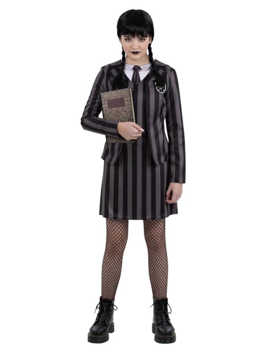 Kids Gothic School Uniform Costume