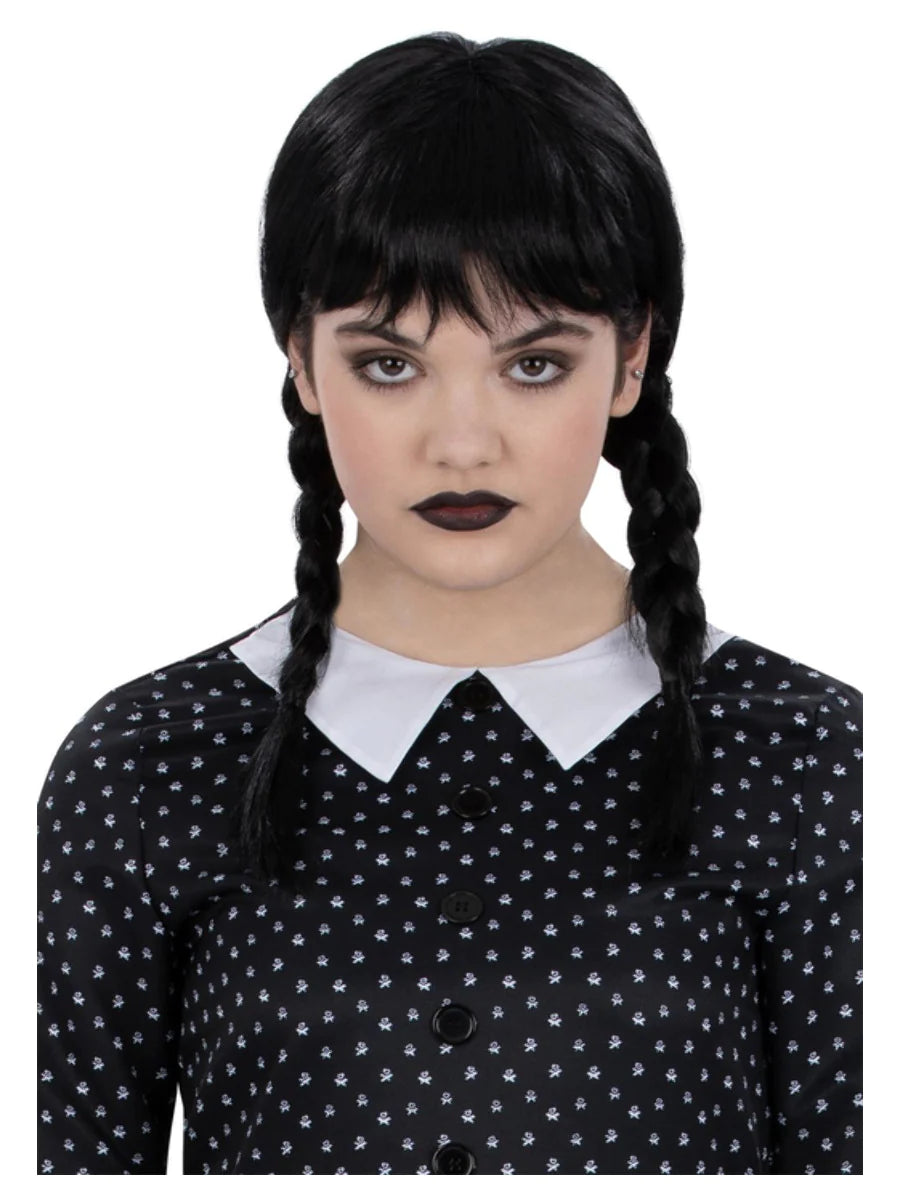 Kids Gothic Schoolgirl Wig 80392