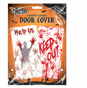 Halloween Scary Door Cover