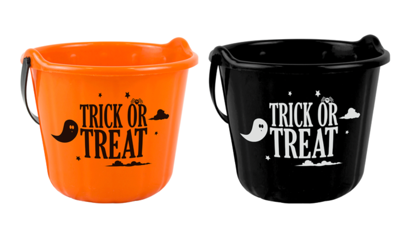 Halloween Trick Or Treat Bucket