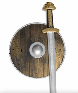 Weapons Set with Sword and Shield