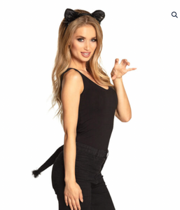 Instant Cat Set (Headband and tail)