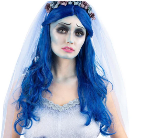 Corpse Bride Emily Wig