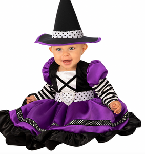 Purple And Black Witch