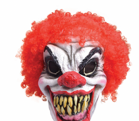 Horror Clown (Foam/ Red Hair)