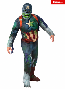 Zombie Captain America Deluxe Costume