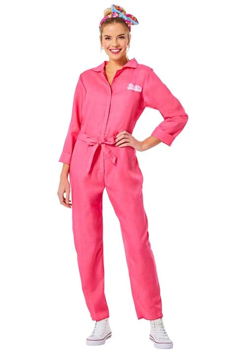 Barbie the Movie Pink Adult Jumpsuit