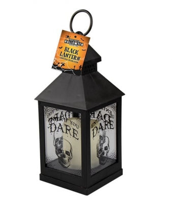 Black Halloween Lantern 24.5cm