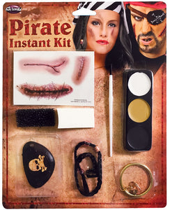 Caribbean Pirate Make-Up Kit - Trick Or Treat Halloween Stores