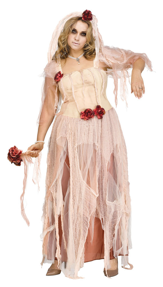 Ghostly Bride Costume - XL - Trick Or Treat Halloween Stores