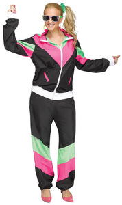 80's Track Suit Adult Costume - Trick Or Treat Halloween Stores