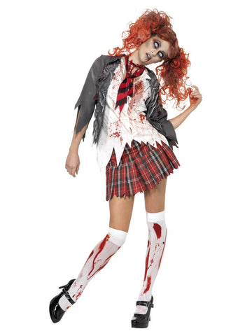 High School Horror Zombie Schoolgirl Costume