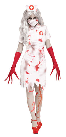 Horror Nurse Adult Costume - Trick Or Treat Halloween Stores