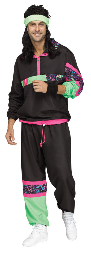 80's Track Suit Adult Costume - Trick Or Treat Halloween Stores