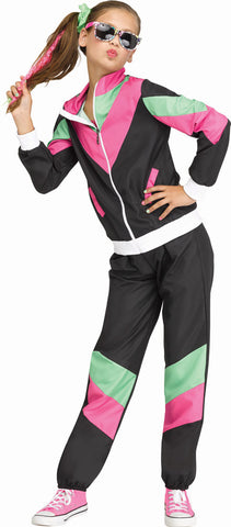 80's Track Suit Costume - Trick Or Treat Halloween Stores