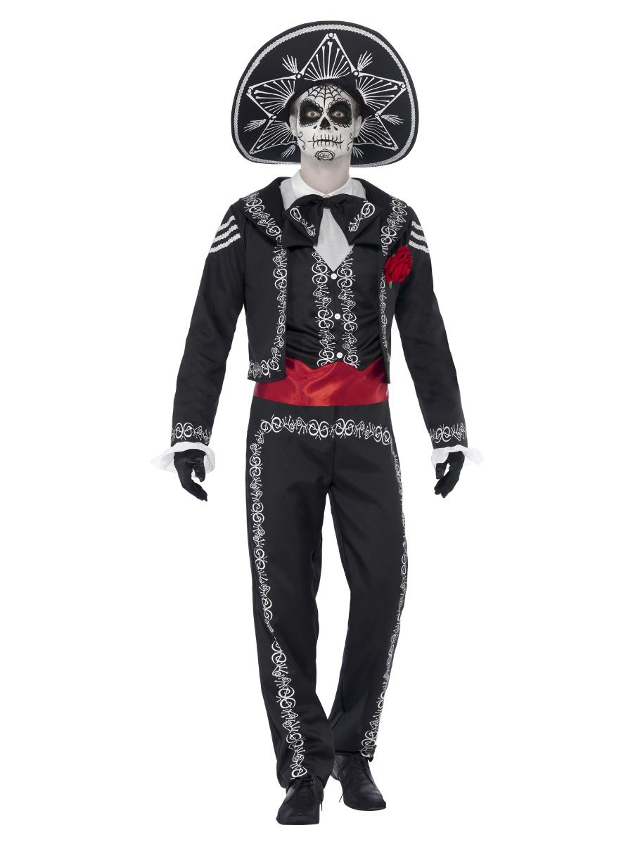 Deluxe Day of the Dead Señor Bones Costume