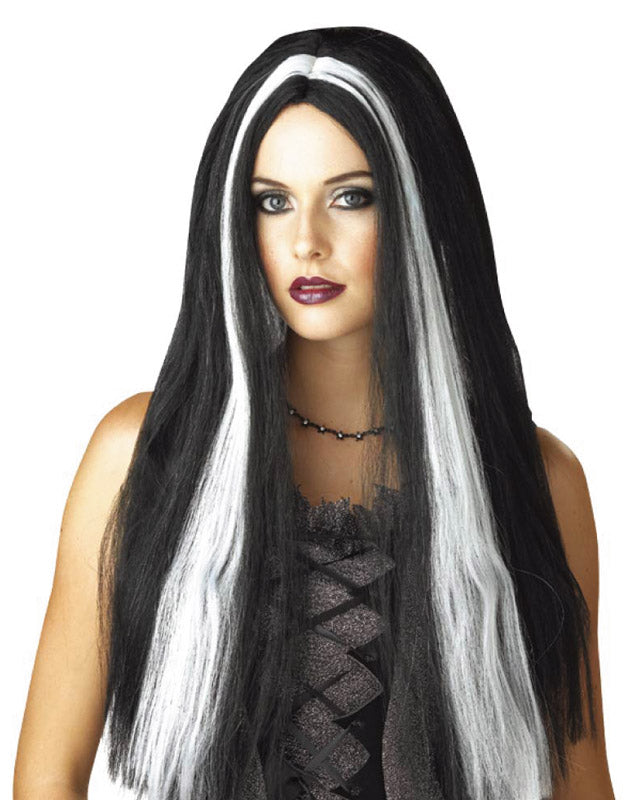 Witch / Vampire Streaked Wig - Trick Or Treat Halloween Stores