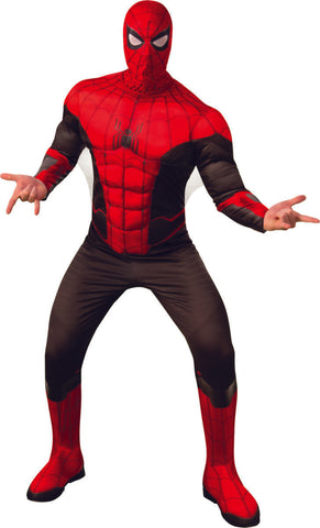 Spider-Man No Way Home Red & Black Deluxe Costume - Trick Or Treat Halloween Stores