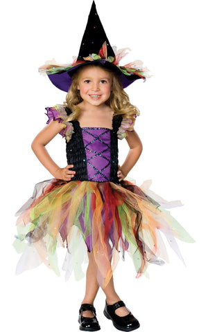 GLITTER WITCH COSTUME – CHILDRENS