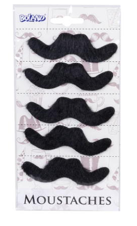 Fiesta Moustaches - 5 PACK