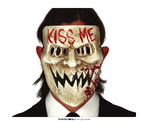 PVC "KISS ME" MASK