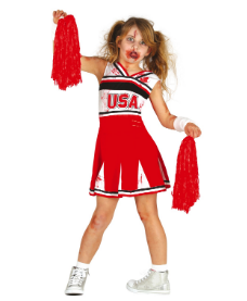 Child Zombie Cheerleader 7-9 Years