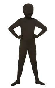 Second Skin Kids Suit, Black - Tween 12+