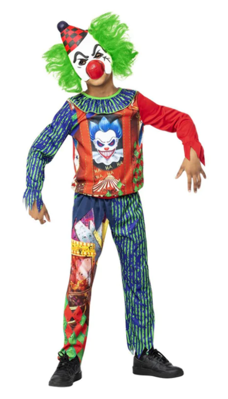 Horror Clown Costume Large