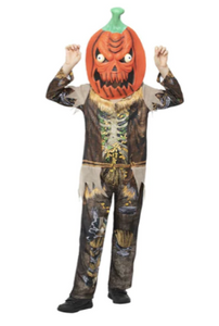 Pumpkin Scarecrow Reaper Costume