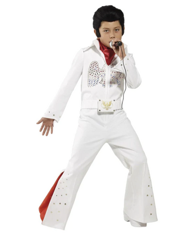 Elvis Costume, White - Medium