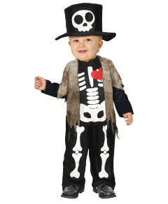 LIL SKELETON, BABY, 12-18 MONTHS