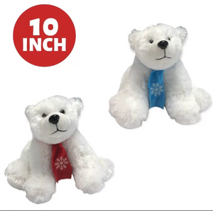 10″ POLAR BEAR & SCARF