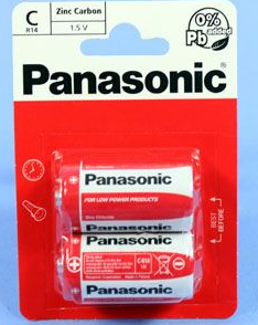 Panasonic Batteries R14(2)