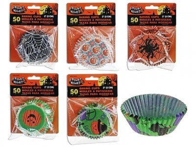 50PACK HALLOWEEN CUPCAKE CASES